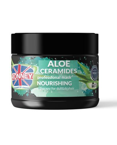 Ronney Professional Mask Smoothing Silk Sleek Maska wygładzająca do włosów cienkich i matowych, 300 ml zdjęcie