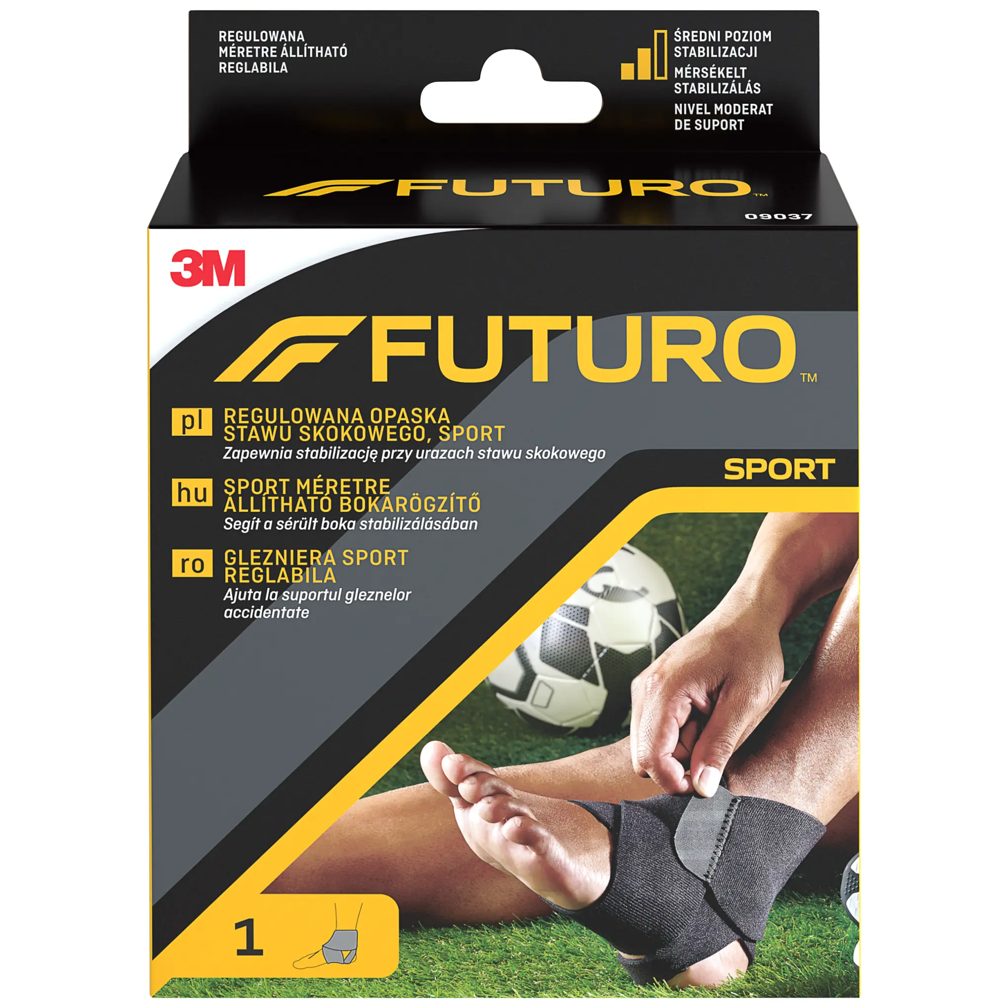 Futuro Sport regulowana opaska na kostke 1 sztuka zdjęcie