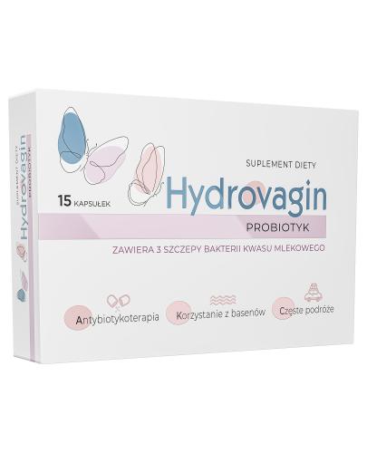 Hydrovagin Probiotyk, 15 kapsułek zdjęcie