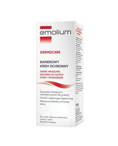 Emolium Dermocare, Krem barierowy ochronny skóra wrażliwa, skłonna do alergii, atopii i podrażnień, 75 ml zdjęcie