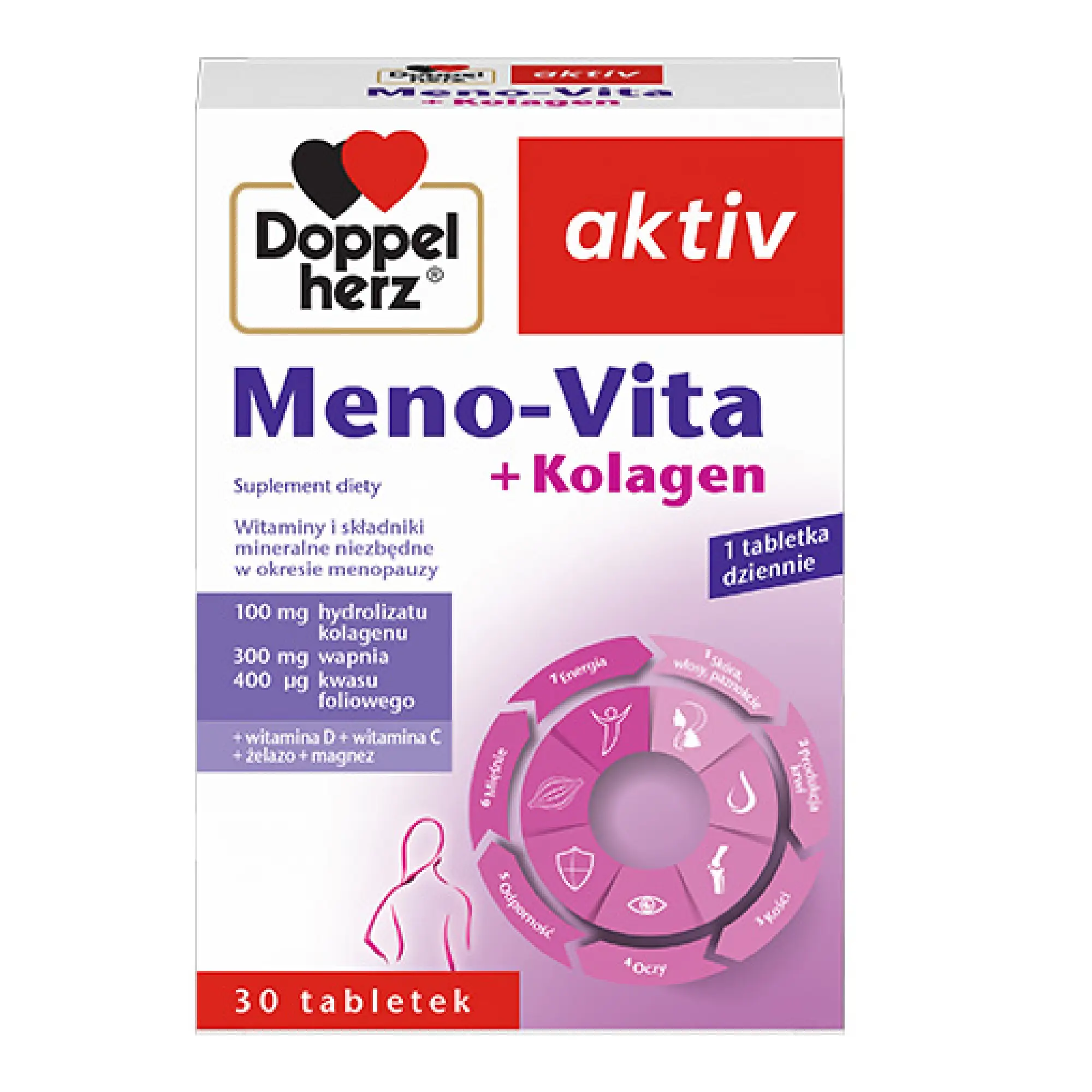 Doppelherz Aktiv Meno – Vita, tabletki, 30 szt zdjęcie