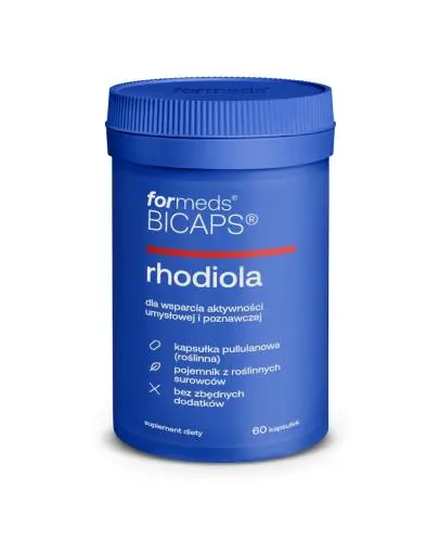 Bicaps Rhodiola, kapsułki, 60 sztuk zdjęcie