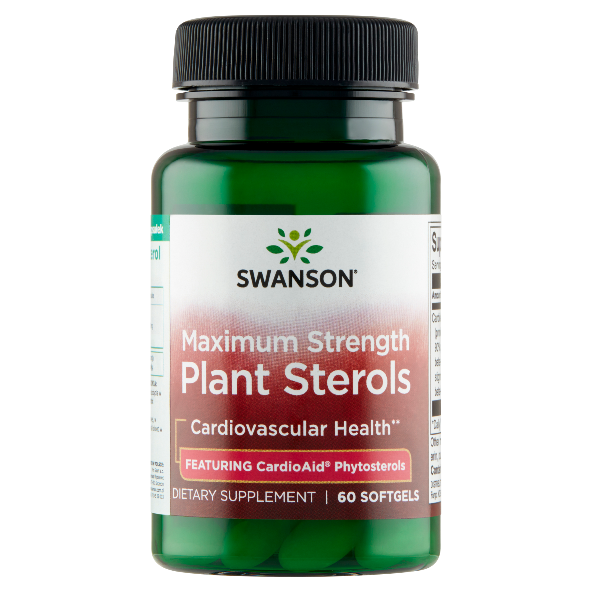SWANSON CardioAid Beta Sitosterol - 60 kaps. zdjęcie