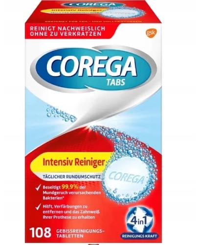 Corega Tabs Intensiv Reiniger, 108 tabletek zdjęcie