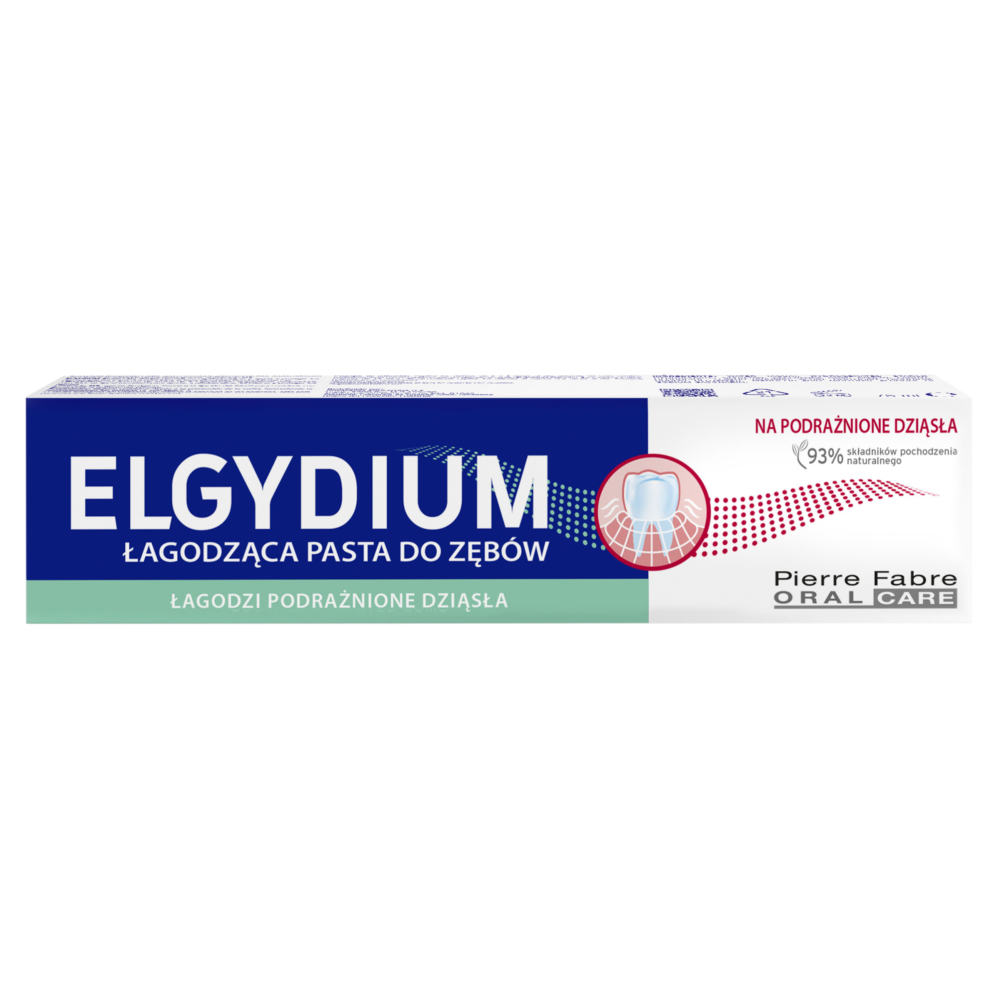 Elgydium na podrażnione dziąsła Pasta do zębów - 75 ml - cena, opinie, wskazania zdjęcie