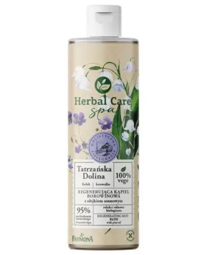 Farmona Herbal Care SPA regenerująca kąpiel borowinowa Tatrzańska dolina z olejkiem sosnowym 400 ml zdjęcie