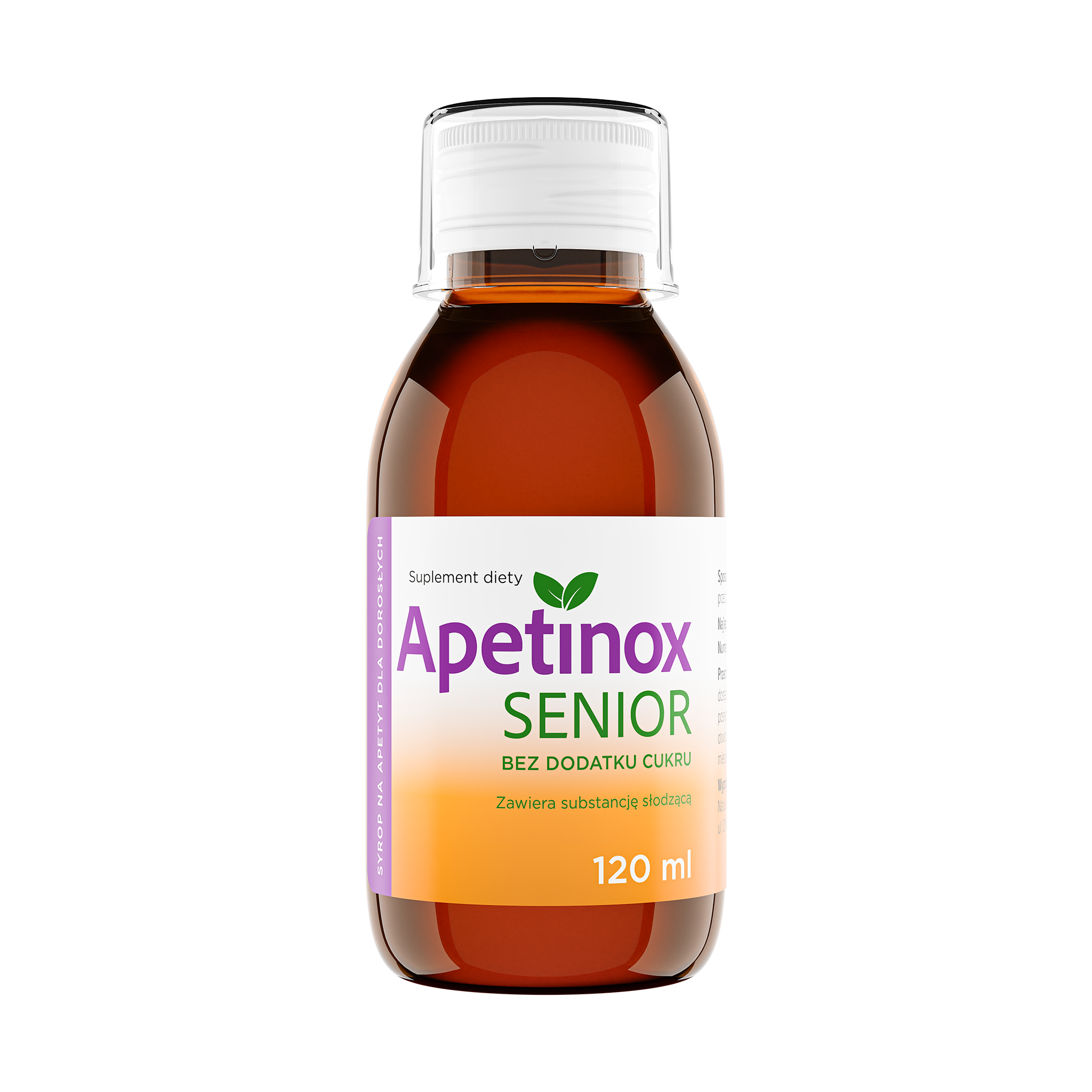 Apetinox Senior bez dodatku cukru, 120 ml