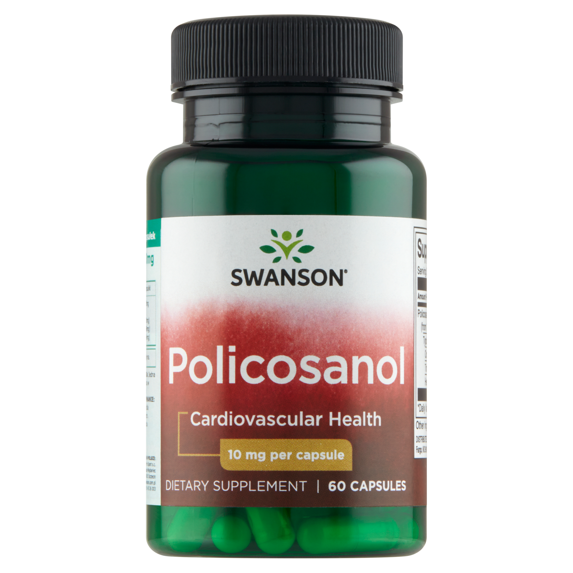 SWANSON BioCosanol Policosanol 10 mg - 60 kaps. zdjęcie