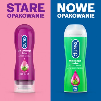 Durex Aloe Vera żel intymny i do masażu 2w1 200 ml