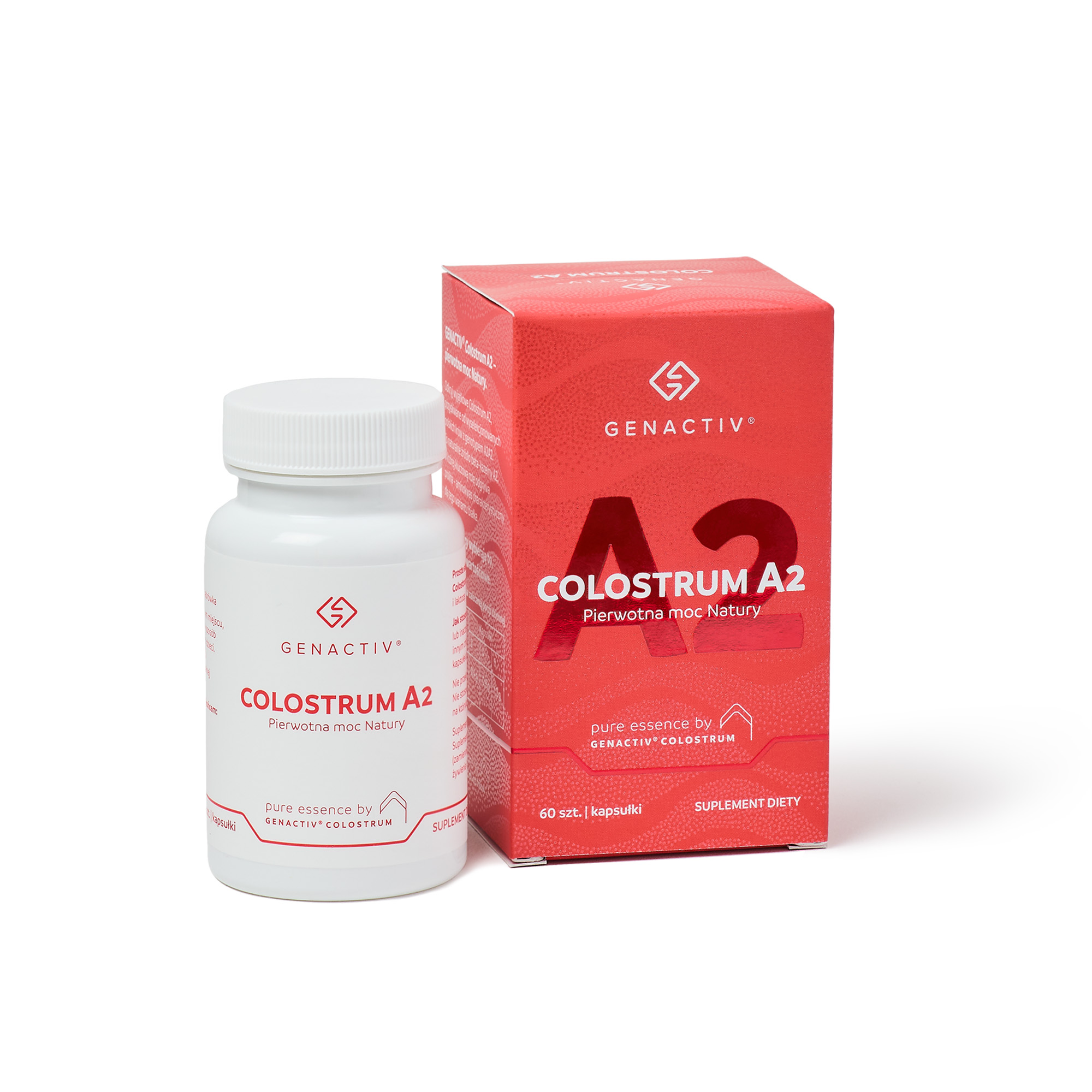 Genactiv Colostrum A2, kapsułki, 60 sztuk zdjęcie