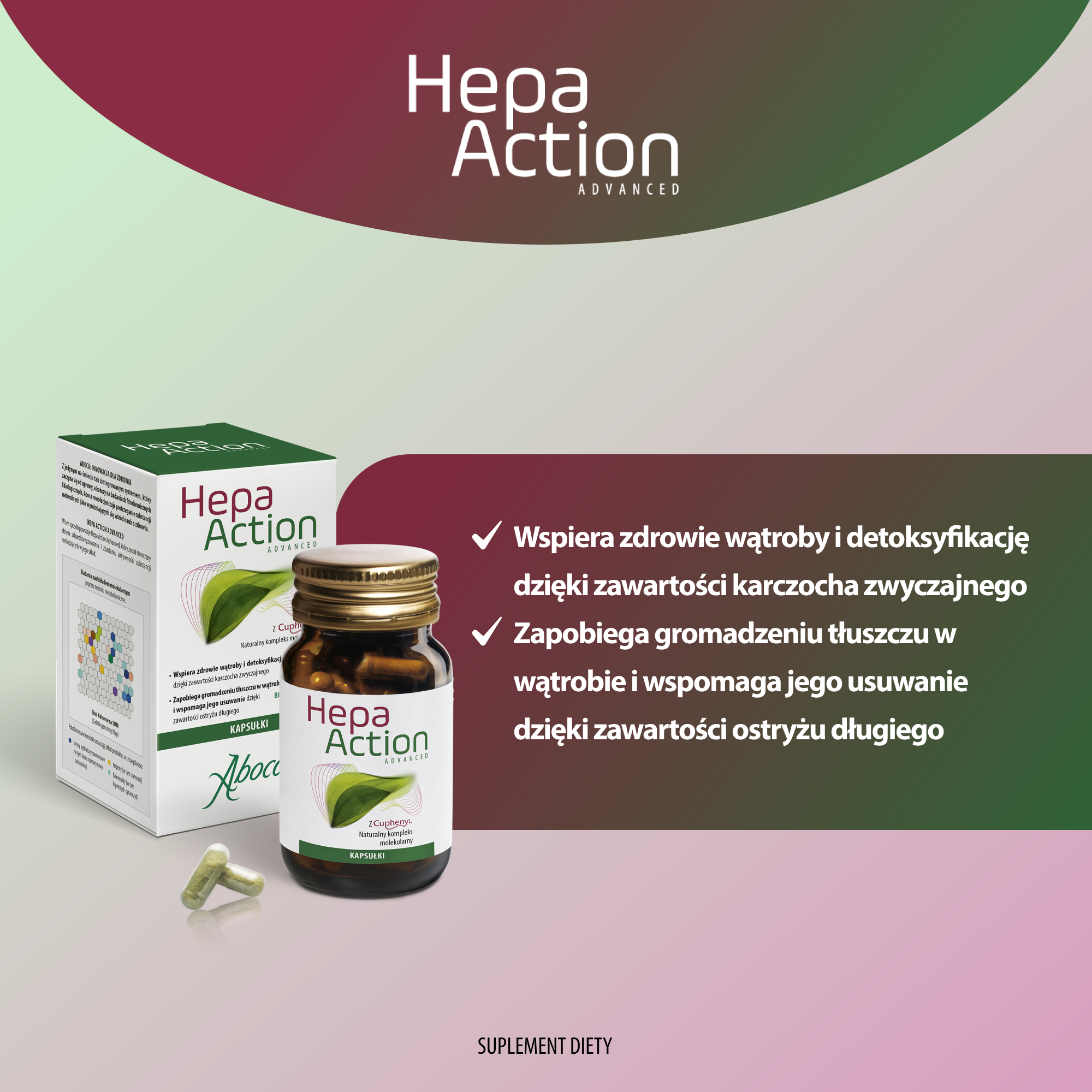 Hepa Action Advanced 30 kapsułek