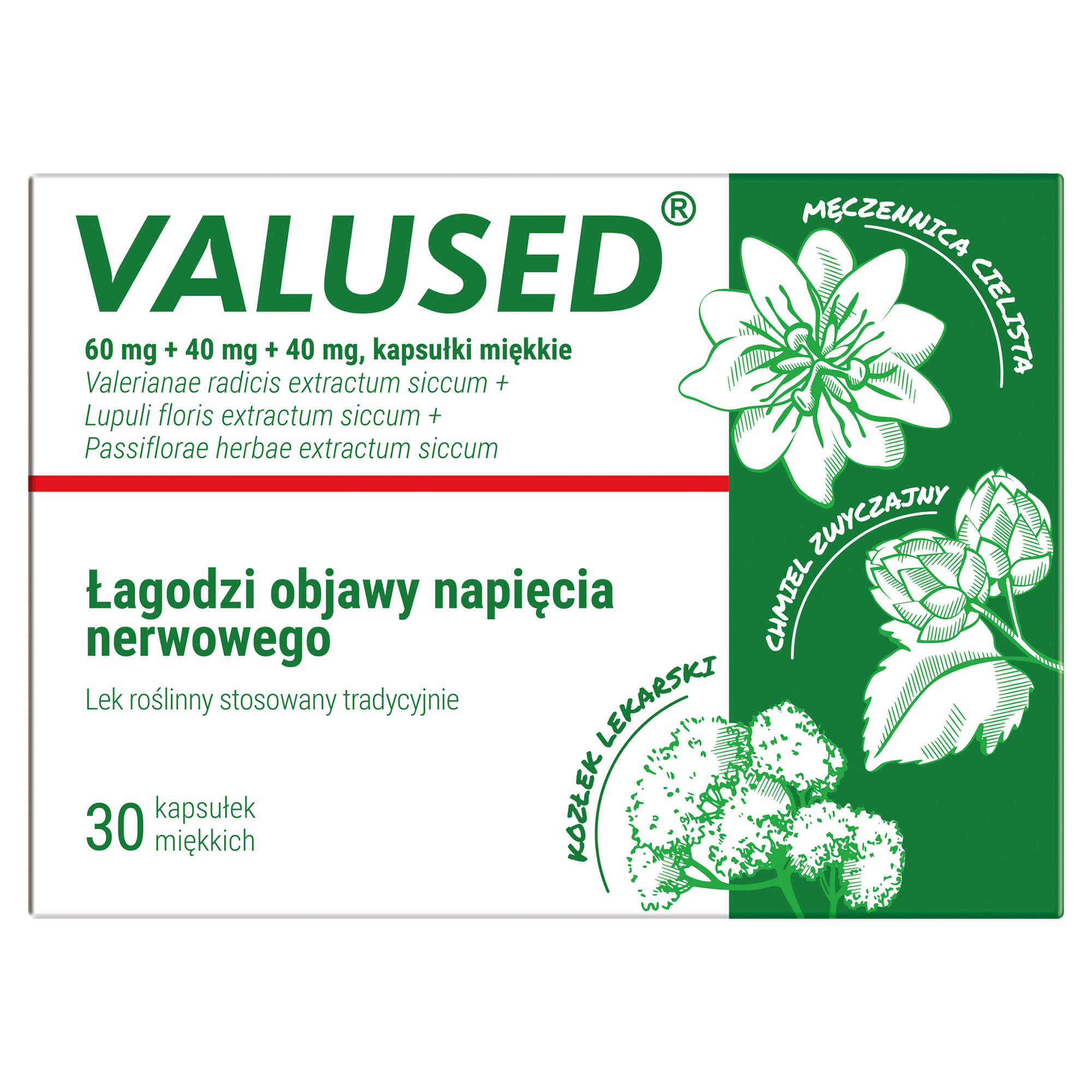 Valused, kapsułki miękkie, 30 sztuk zdjęcie