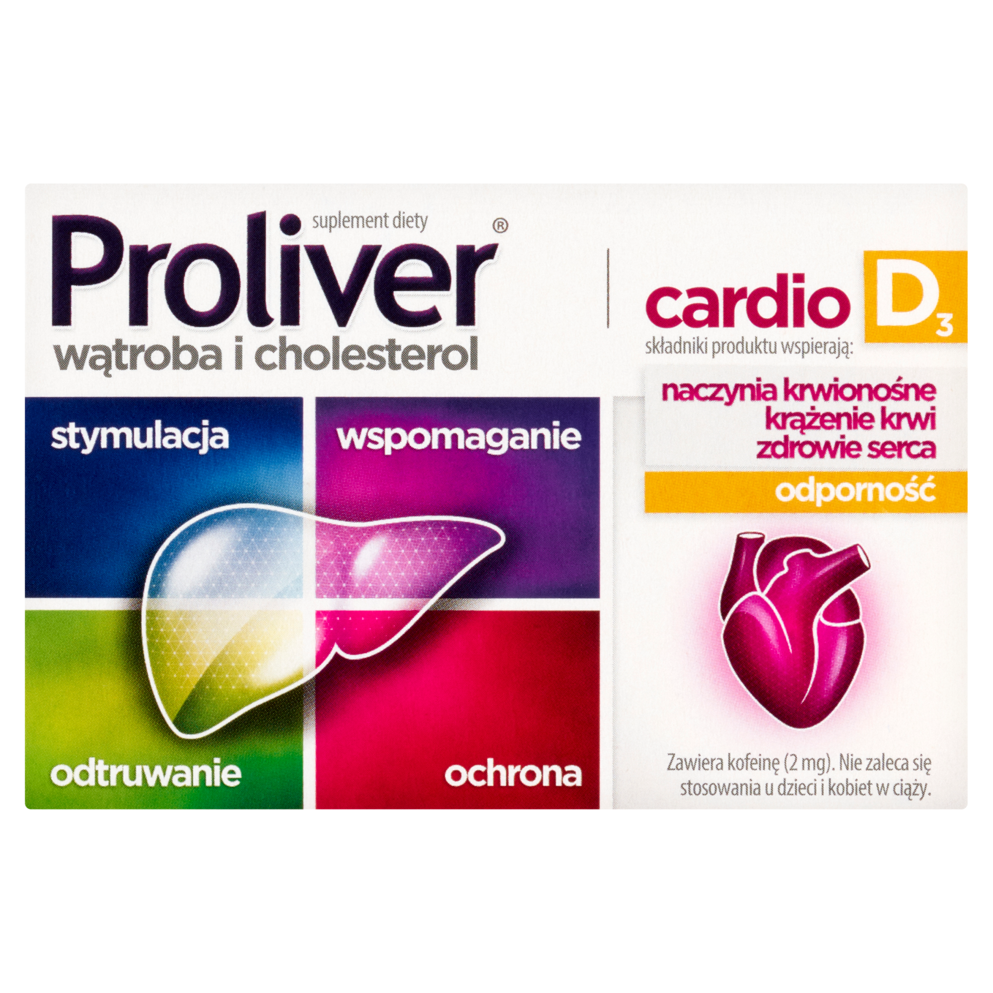 Proliver Cardio D3, 30 tabletek zdjęcie