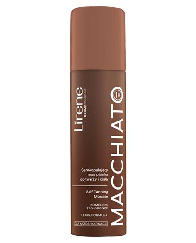 Lirene Macchiato Samoopalający mus pianka do twarzy i ciała, 150 ml, cena, opinie, stosowanie zdjęcie