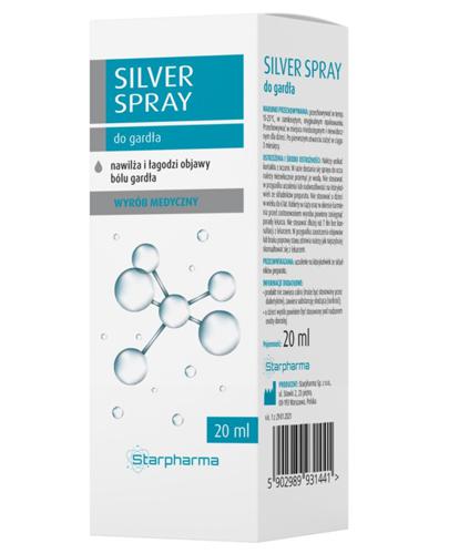 Starpharma Silver Spray do gardła, 20 ml  zdjęcie