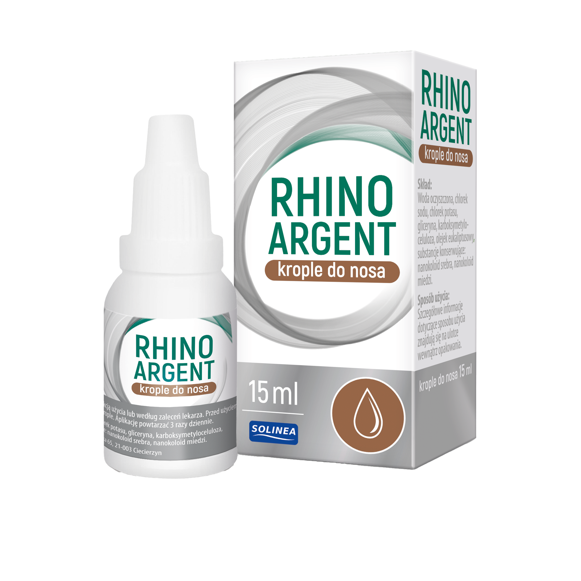 Rhinoargent krople do nosa 15 ml zdjęcie