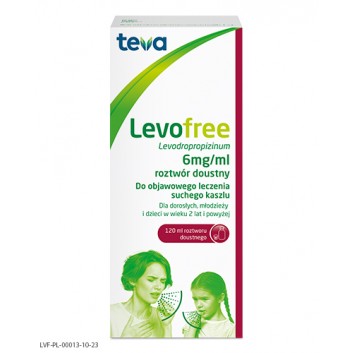 Levofree 6mg/ml roztwór doustny 120 ml