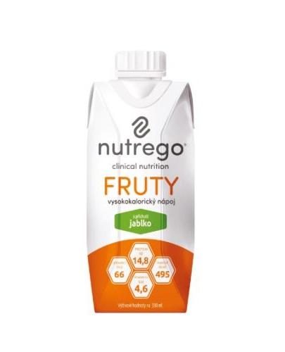 NUTREGO FRUTY Uzupełnienie diety, smak jabłkowy, 12 x 330 ml  zdjęcie