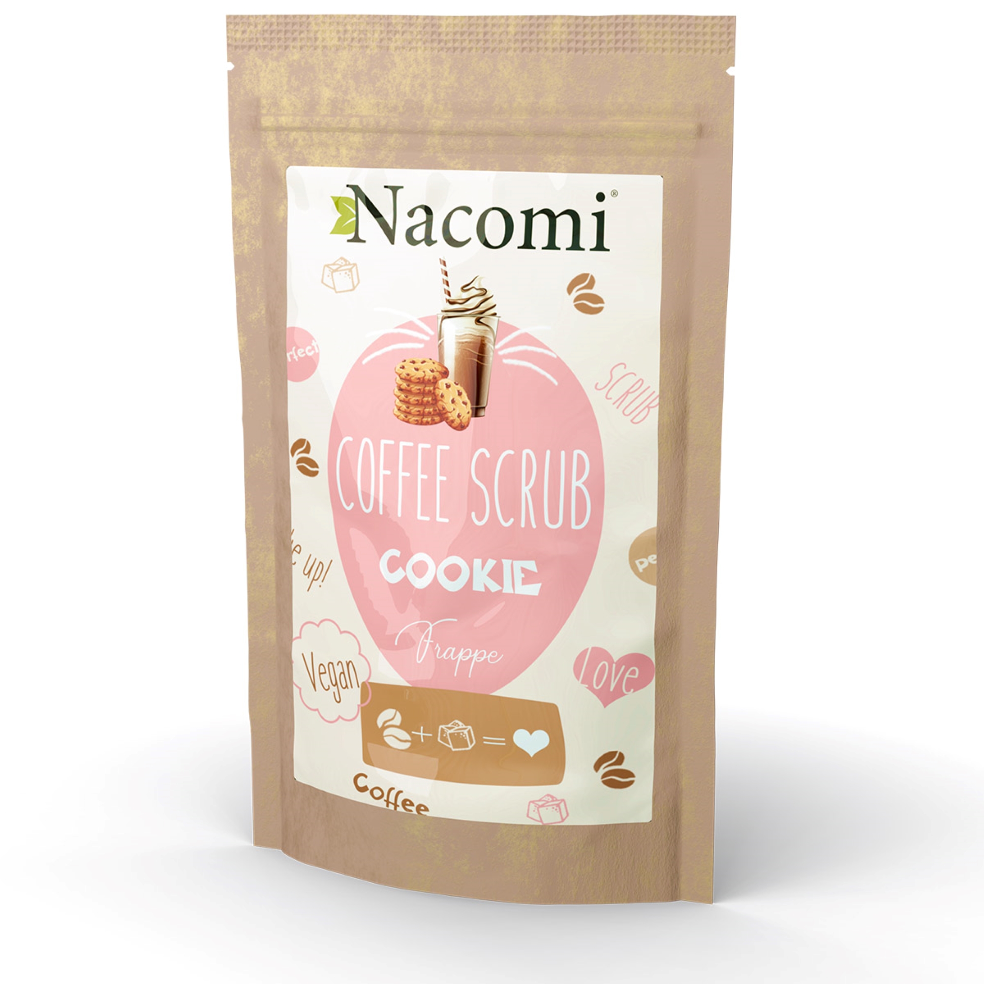 Nacomi Peeling suchy do ciała Ciastko, 200 ml zdjęcie