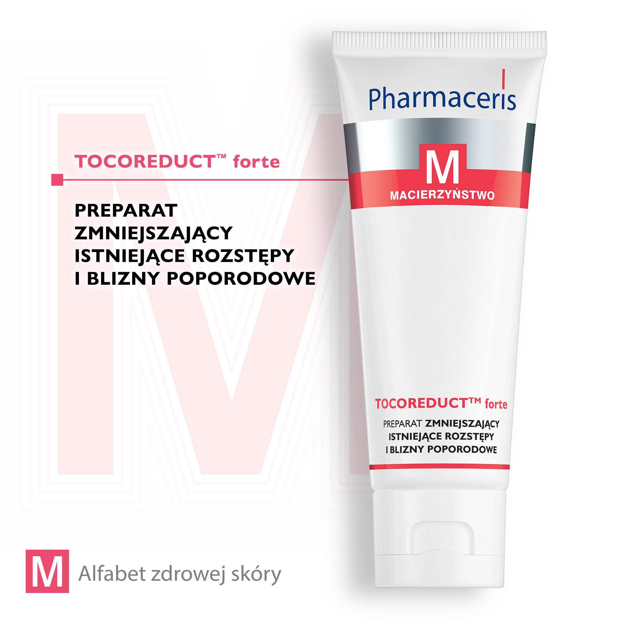 Pharmaceris M Tocoreduct Forte preparat zmniejszający istniejące rozstępy i blizny poporodowe 75 ml