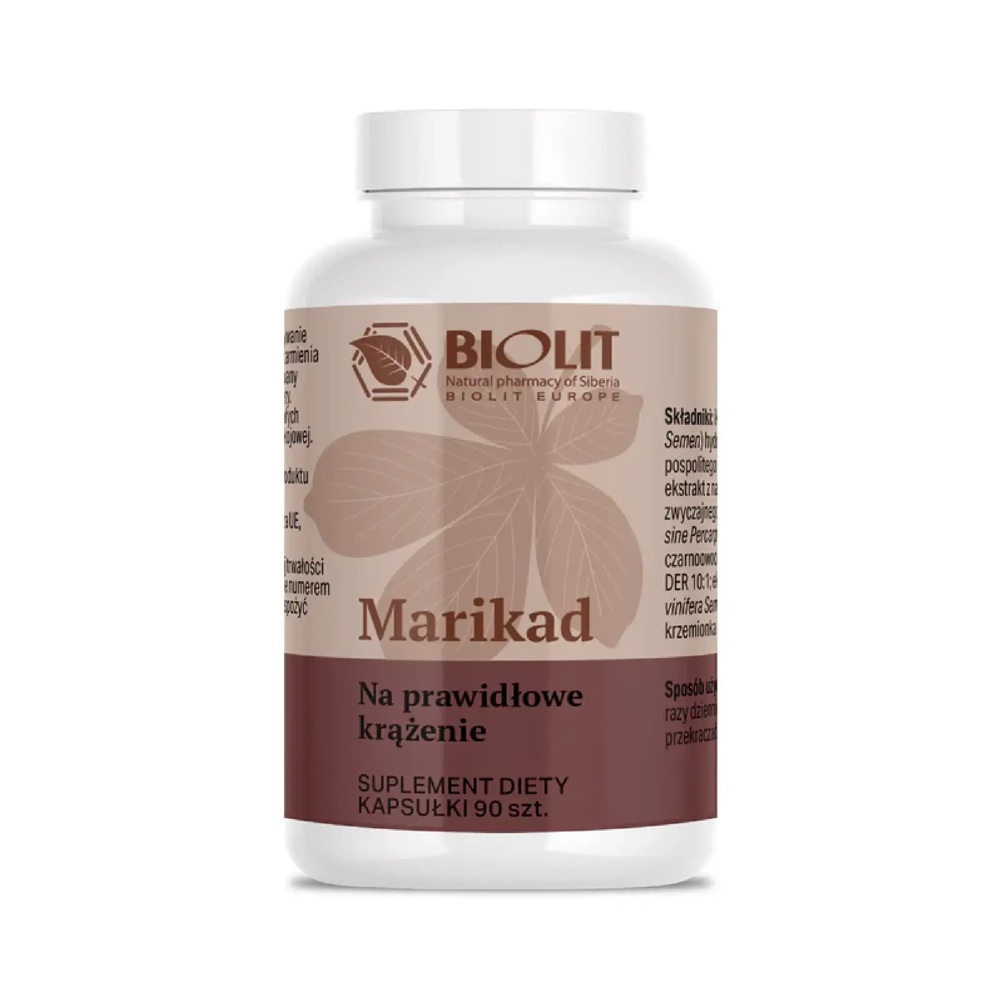 Biolit Marikad, kapsułki, 90 sztuk zdjęcie