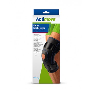 Activmove Sport Edition Knee Stabilizer Orteza stawu kolanowego z regulowaną pelotą rozmiar XL 1 sztuka [7245304]