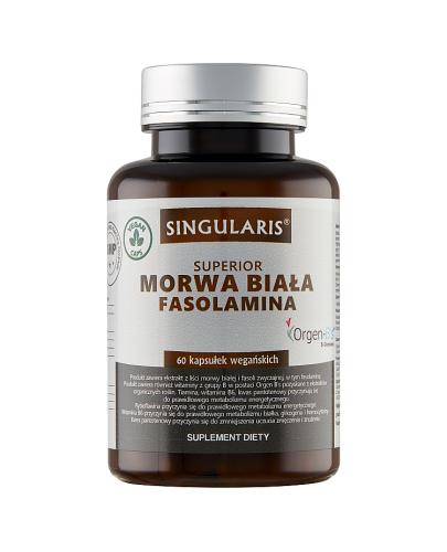 Singularis Superior Morwa Biała Fasolamina - 60 kaps. - cena, opinie, właściwości zdjęcie