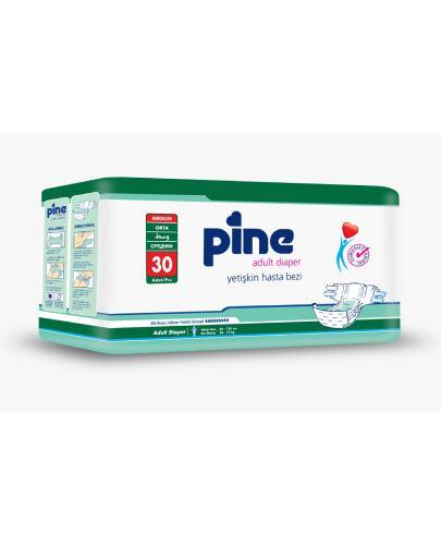 Pine Pieluchomajtki dla dorosłych Medium (50-75 kg), 30 sztuk zdjęcie