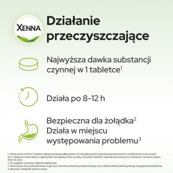 Xenna Extra Comfort 20 mg 10 tabletek