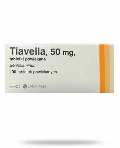 Tiavella 50 mg 100 tabletek zdjęcie