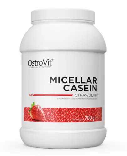OstroVit Micellar Casein kazeina micelarna smak truskawkowy 700 g zdjęcie
