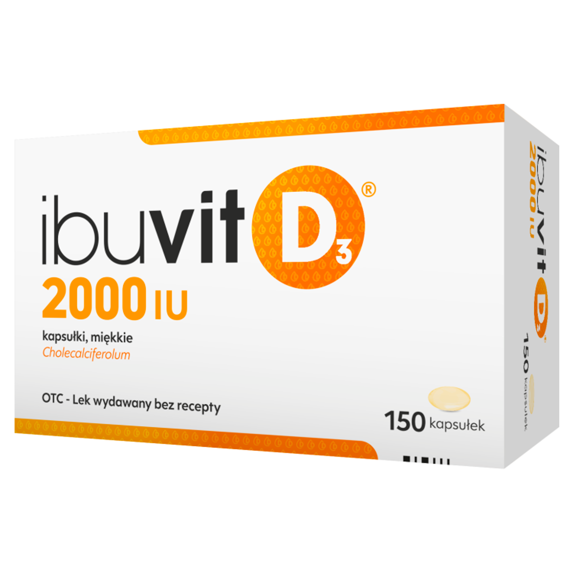 Ibuvit D3 2000 IU 150 kapsułek zdjęcie