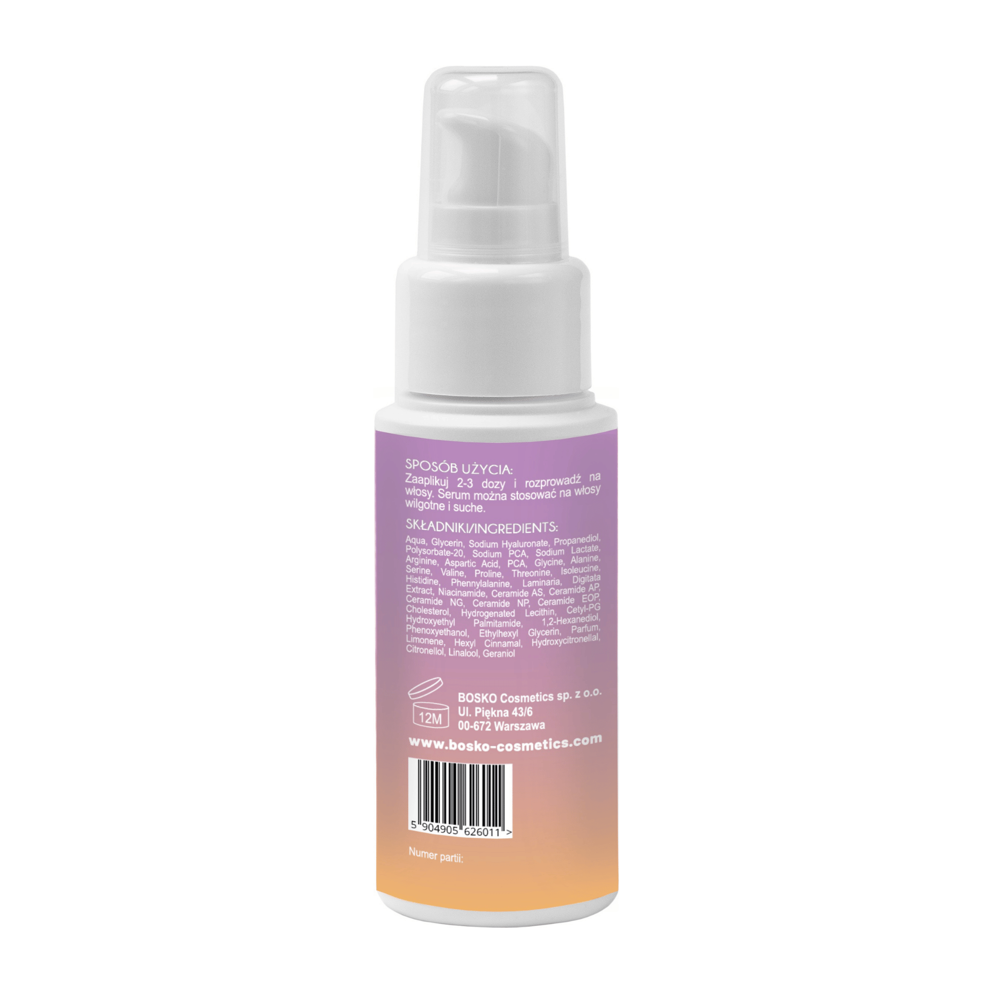 Bosko Serum wzmacniające do włosów, 50 ml
