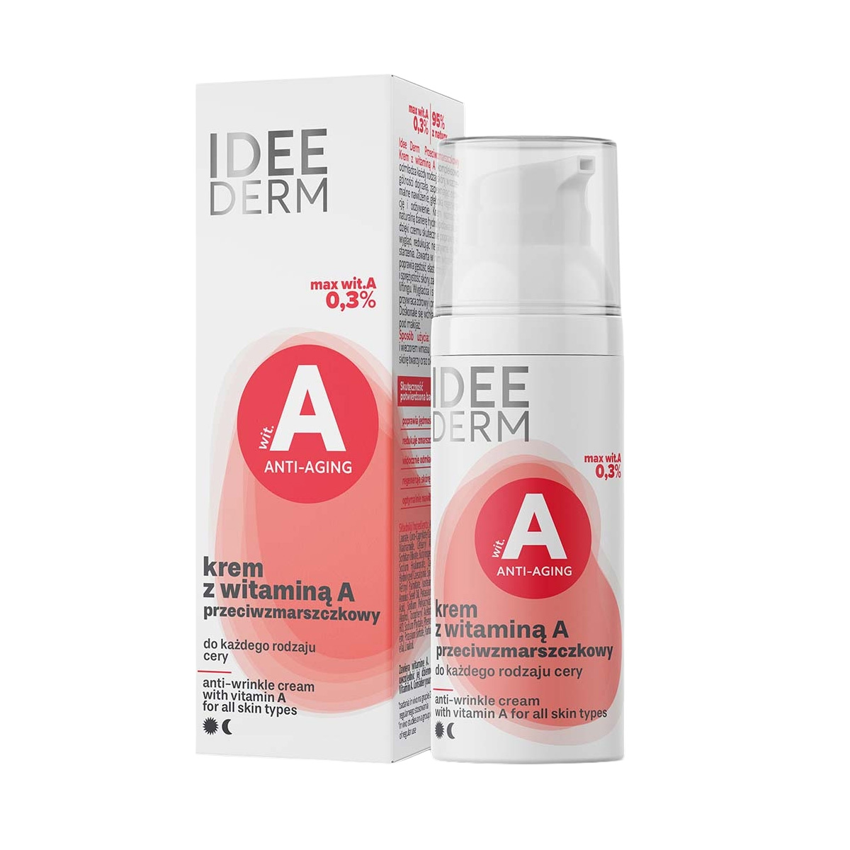Idee Derm Krem z witaminą A przeciwzmarszczkowy 50 ml zdjęcie