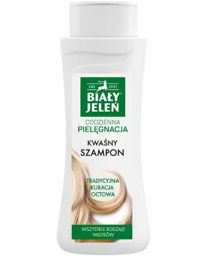 Biały Jeleń szampon do włosów kwaśny 300 ml zdjęcie
