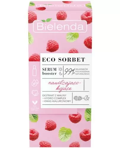 Bielenda Eco Sorbet Malina serum booster nawilżająco-kojący 30 ml zdjęcie