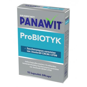 PANAWIT Probiotyk, 15 kapsułek