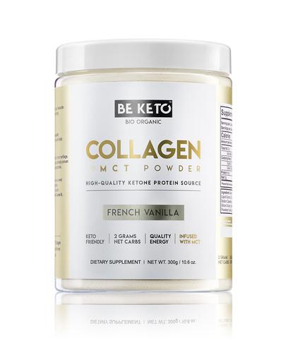 BeKeto KETO Collagen Vanilla + MCT, 300 g, cena, wskazania, właściwości zdjęcie