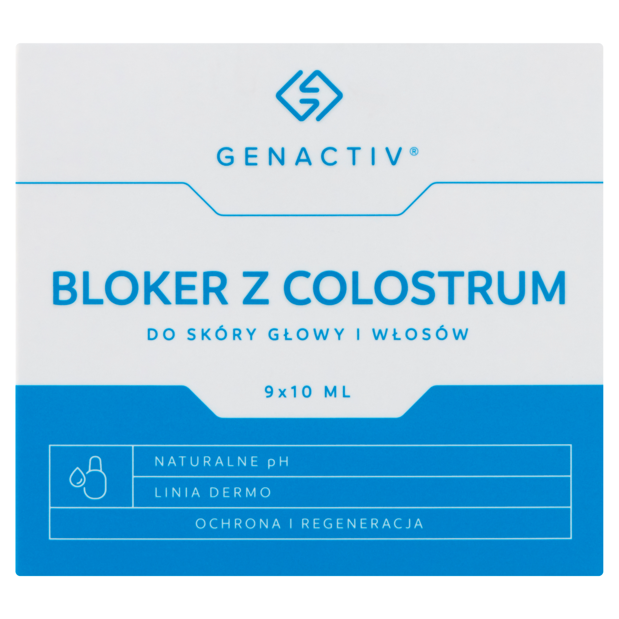Genactiv Colosregen bloker, płyn do skóry głowy i włosów, 9x10 ml zdjęcie
