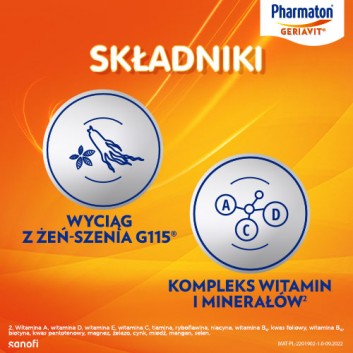 Pharmaton Geriavit 130 tabletek (100+30) [ZESTAW]