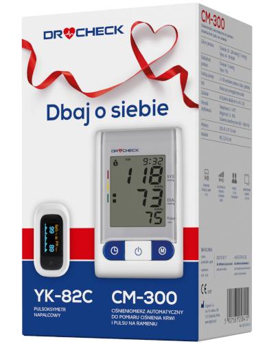 Diagnosis Ciśnieniomierz CM-300 1 sztuka + Pulsoksymetr YK-82C 1 sztuka [ZESTAW] zdjęcie