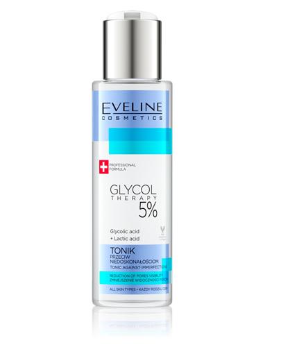 Eveline Glycol Therapy 5% Tonik przeciw niedoskonałościom - 110 ml  Do każdego typu skóry - cena, opinie, stosowanie  zdjęcie