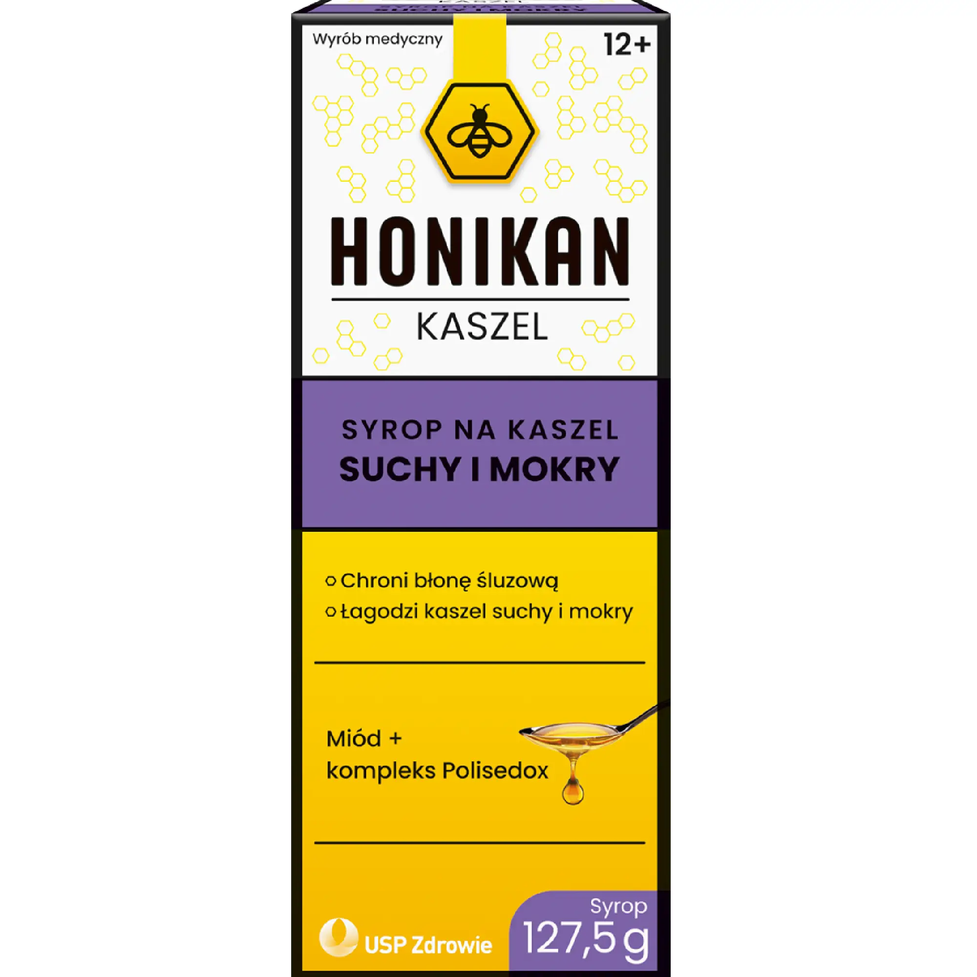 Honikan Kaszel, syrop, 127,5 g zdjęcie