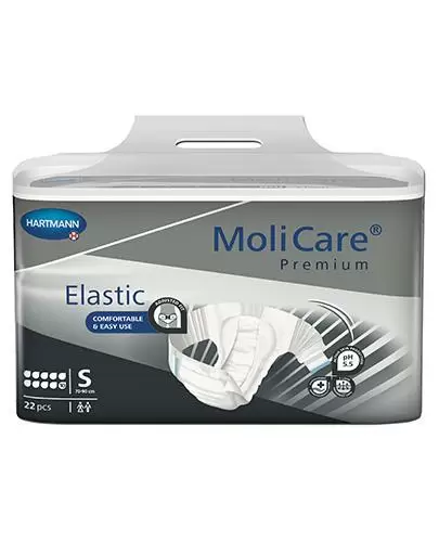 Hartmann MoliCare Premium Elastic pieluchomajtki 10 kropli rozmiar S 22 sztuki zdjęcie