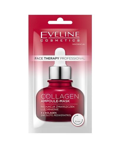 Eveline Face Therapy Professional Ampoule-mask Kremowa maseczka Collagen, 8 ml zdjęcie