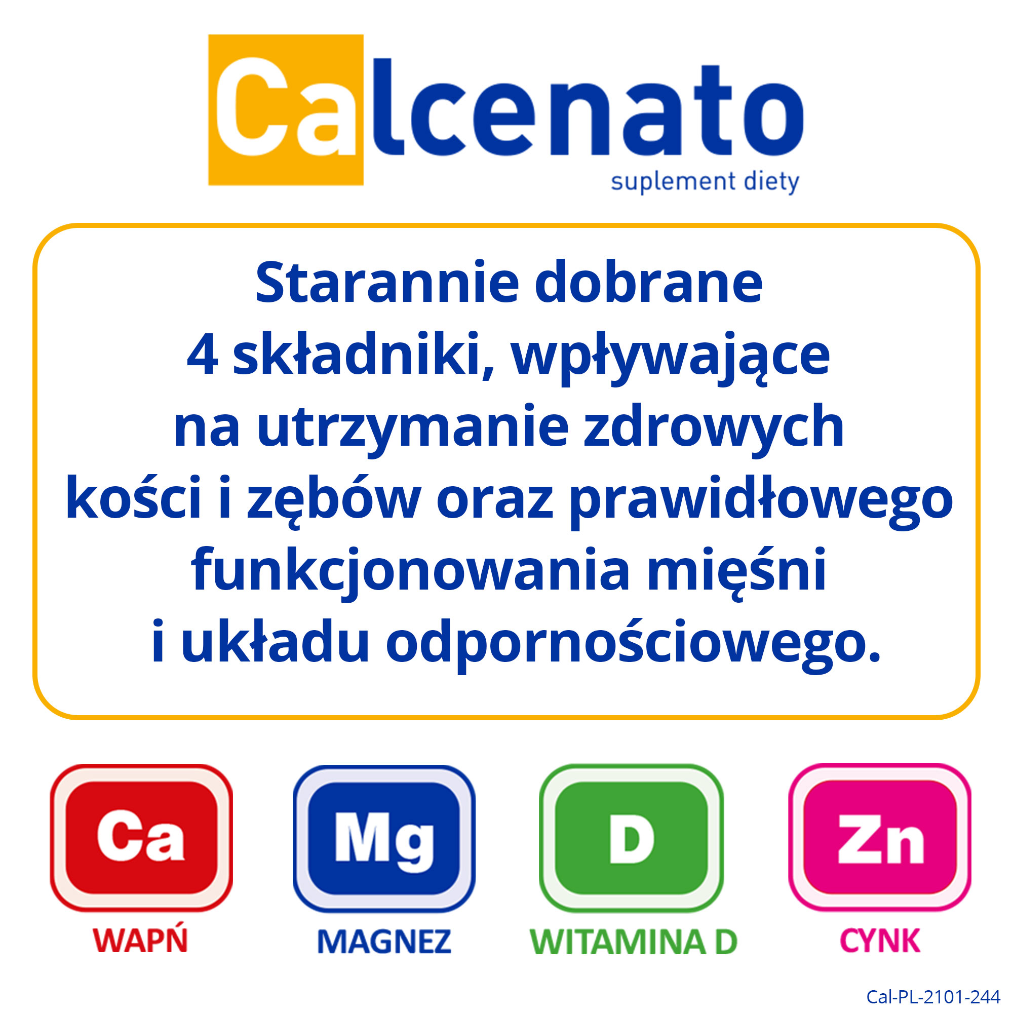 Calcenato, tabletki, 60 sztuk