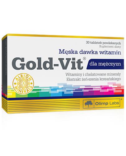 OLIMP GOLD-VIT DLA MĘŻCZYZN - 30 tabl. zdjęcie