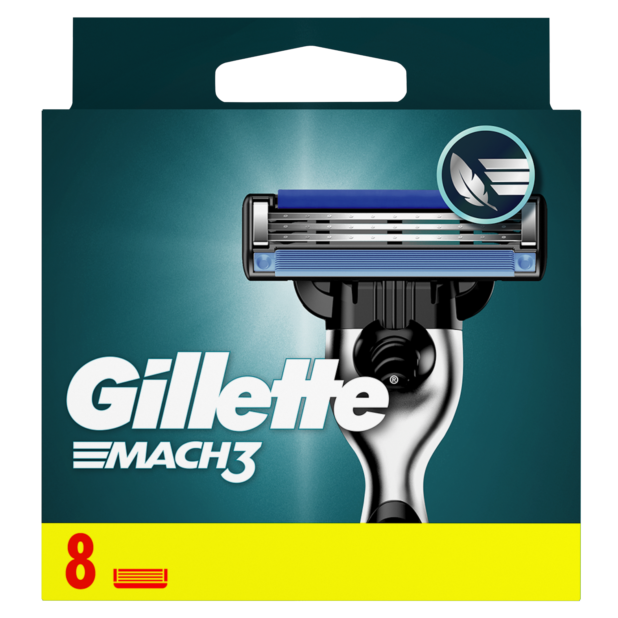 Gillette Mach3 Wkład do maszynki do golenia, 8 sztuk zdjęcie