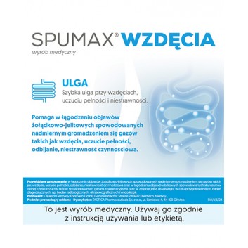 Spumax Wzdęcia 125mg 30 kapsułek