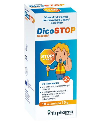 DicoStop Płyn, 10 sasz., cena, opinie, właściwości zdjęcie